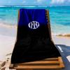 Inter Milan Beach Towel Quickdry Soft Microfiber Comfortable Lightweight Suitable For Swimming Gym Camping Yoga Vacation