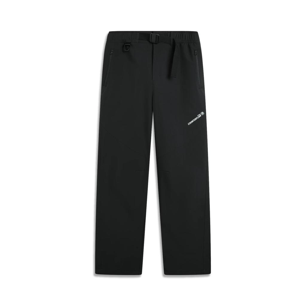 Li Ning CF Comfort Straight Leg Simple Fashion Mid Waist Sports Pants Women Pants AYKV604-1
