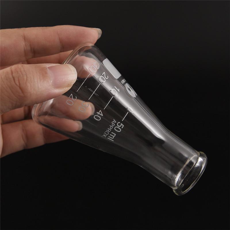 1pcs High quality lab triangle glass flask conical flask labratory equipment JUH 1pcs High quality lab triangle glass flask conical flask labratory equipment JUH