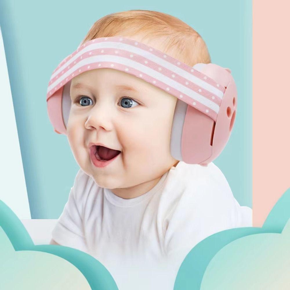 Lightweight Baby Ear Muffs Portable Noise Cancelling Muffler  Outdoor Activities