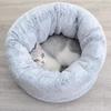 Haustier Katze Höhlenbett Winter Weich Warm Plüsch Nest Verdickter Schlafsack Welpe Kätzchen Sofa Kissen Set Haustierbedarf