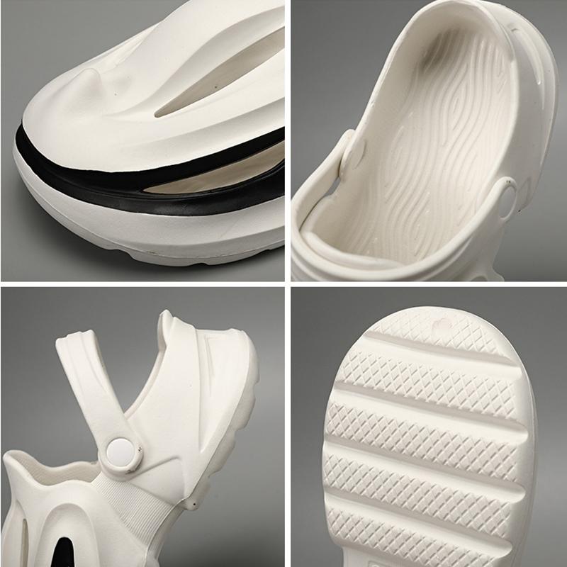 Fashion Smile Pop Men's Fashion EVA Beach Shoes Increase Height Casual Thick Sole Men's Sandals Summer Soft Non-slip Men Slippers