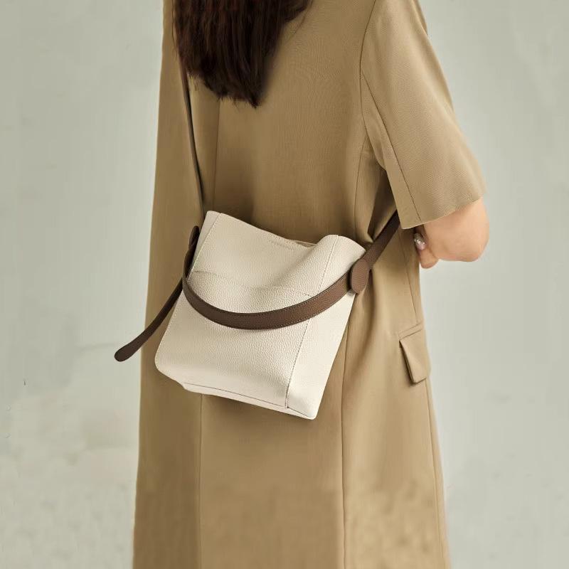 

Fashion bag women s 2025 new high-end handbag bucket bag women s messenger bag commuter shoulder women s bag