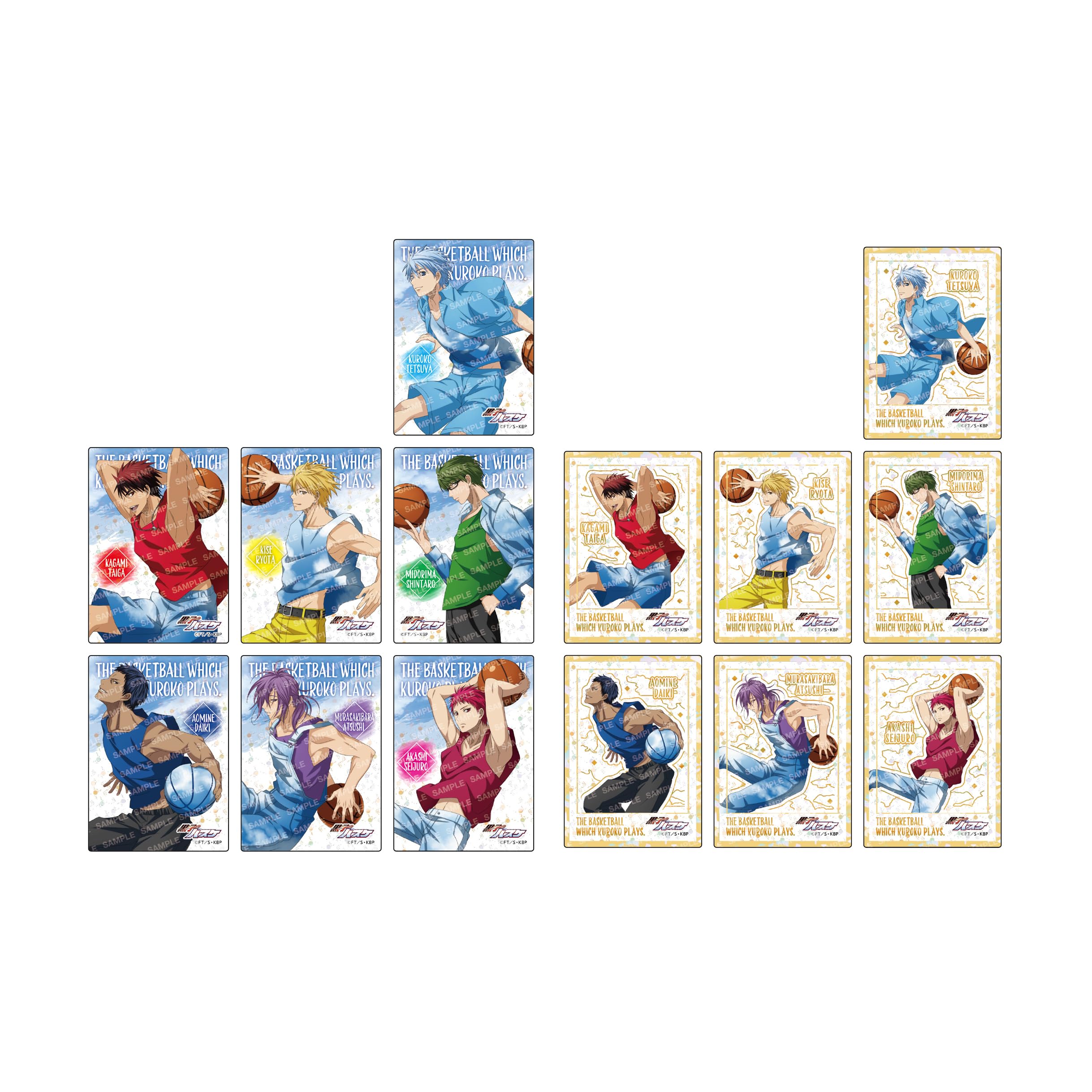 Kuroko s Basketball Hologram Clear Card Collection SKY HIGH 8-Piece Box