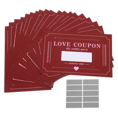 20 Sheets Valentine Scratch Off Cards Couples Romantic Date Set Fun Creative Challenges Surprise Date Ideas