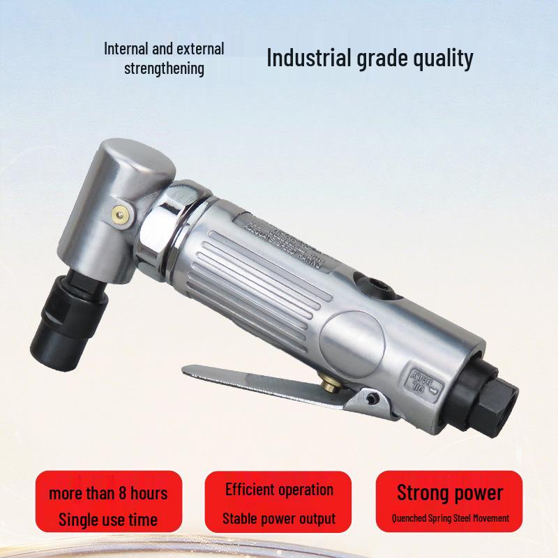 Gaobao Air-Powered 90° Angle Grinder: Deburring, Grinding, and Polishing Tool