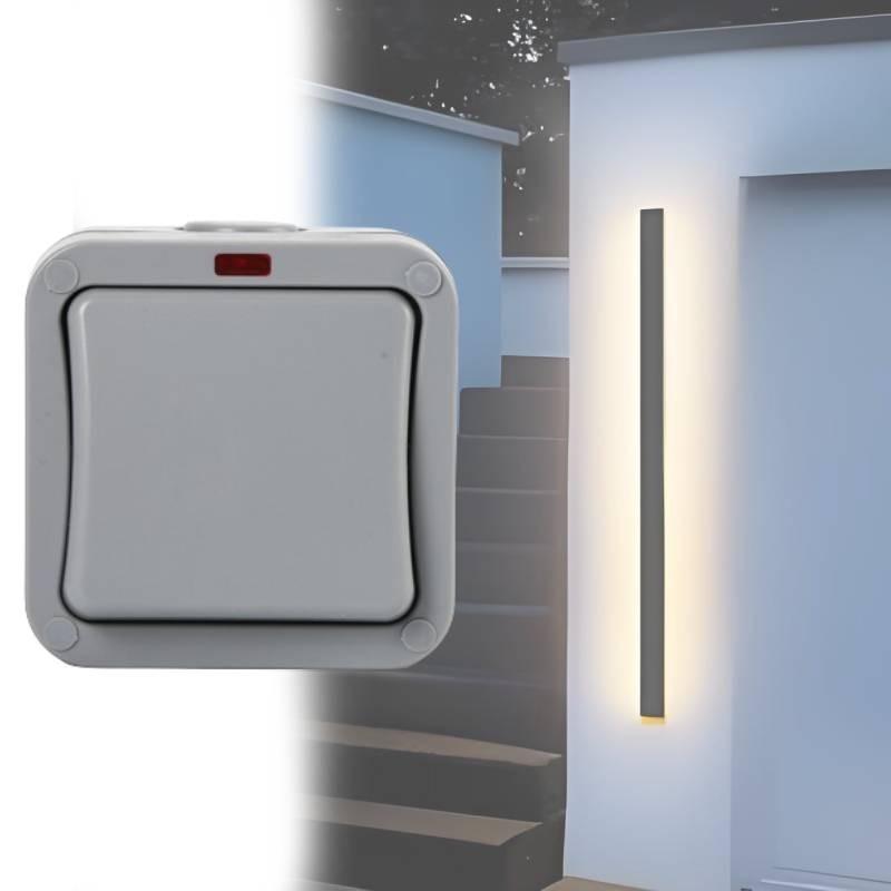 Outdoor Switch Wall Waterproof Single Control Switch Household Gadget Robust 20a