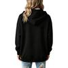 Damen-Hoodie mit halbem Reißverschluss, Kordelzugkapuze und Tasche für legere Alltagsmode