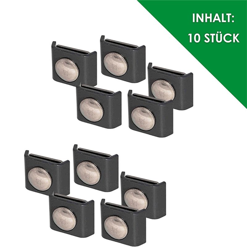 AEE4-Conector de Esquina Doble Barra Matasurcos Paquete de 10 - Conector de Malla para Cercas Ligeras y Pesadas Varilla de Conexión Matasurcos