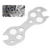 Flat Hexagonal Wrench Multi Function Steel Bike Hexagonal Spanner for Bicycle Repairment