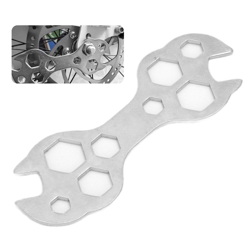 Flat Hexagonal Wrench Multi Function Steel Bike Hexagonal Spanner for Bicycle Repairment