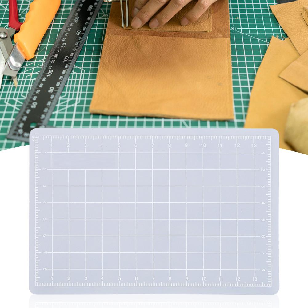 3PCs Translucent Cutting Mat Non Slip Cut Board Crafts Collection Hand Made Tool for Sticker