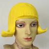 Realistic Latex Mask Short Bob Overhead Masks Novelty Rubber Colorful Hair Hats  Masquerade