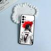 C-CR-7-Ronaldo Black Soft Silicone Phone Case for Samsung S25, S24, S21, S22, S23, S30, Ultra, S20, Plus, FE, Lite