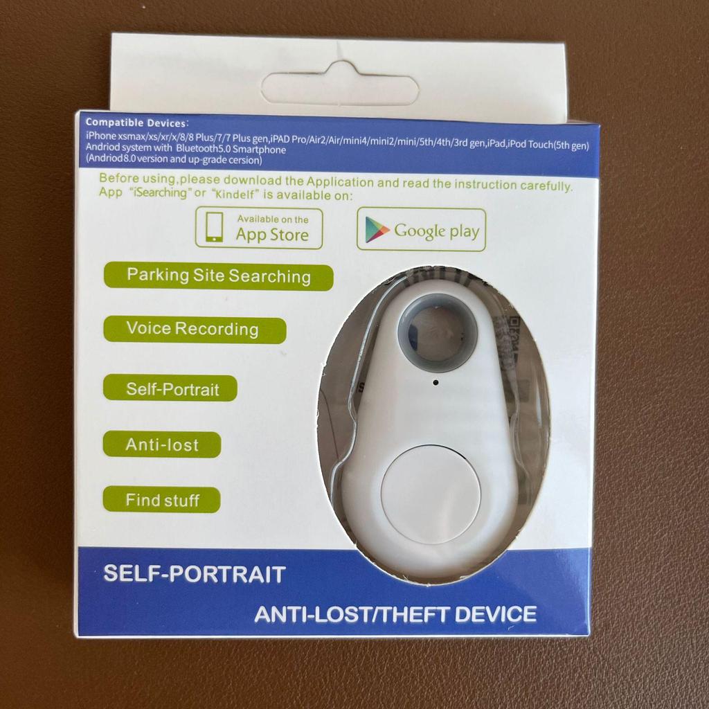 Smart Bluetooth Anti-lost Tracker & Two-way Alarm Key Chain