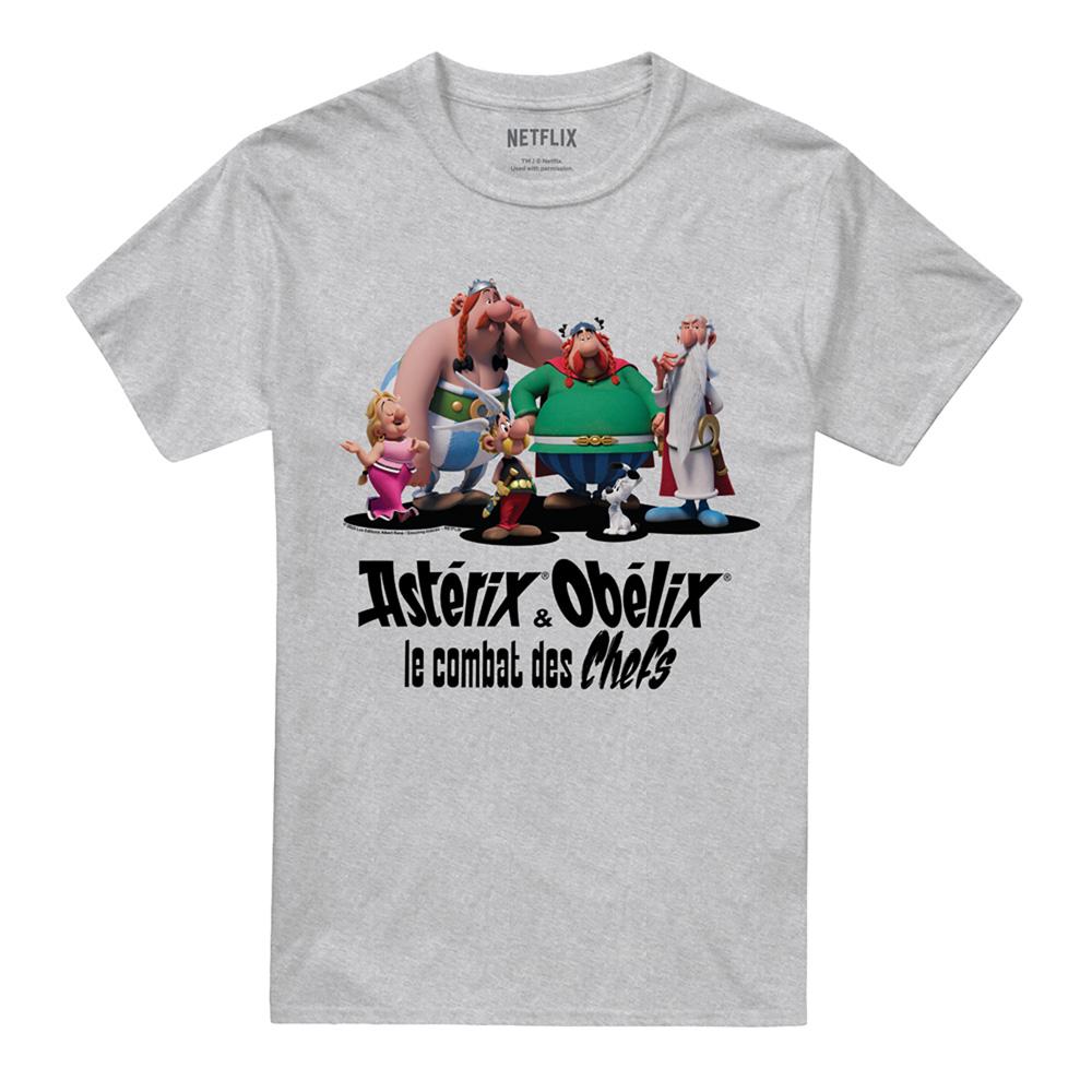 Asterix Unisex Adult Gauls Together Heather T-Shirt