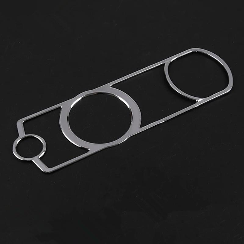 Jaguar XJ/XF 08-15 Gear Shift Button Trim Console Frame Bright Strip Decoration