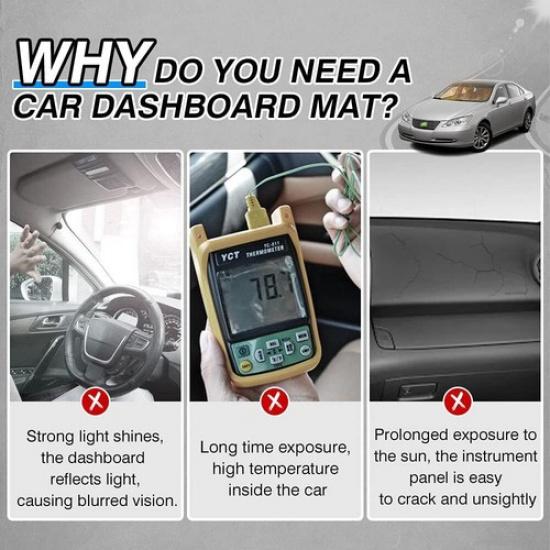 Für Honda CRV 2024 (ohne HUD) Auto Armaturenbrett Abdeckung Dash Cover Matte Teppich