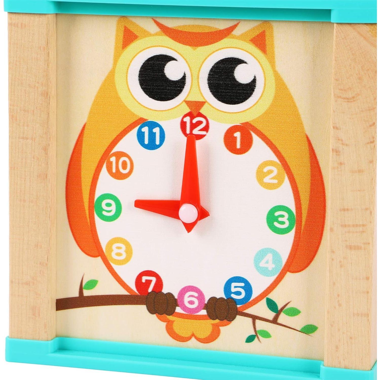 Игрушки из дерева Оксфорд деревянный кубик активности — фото 7