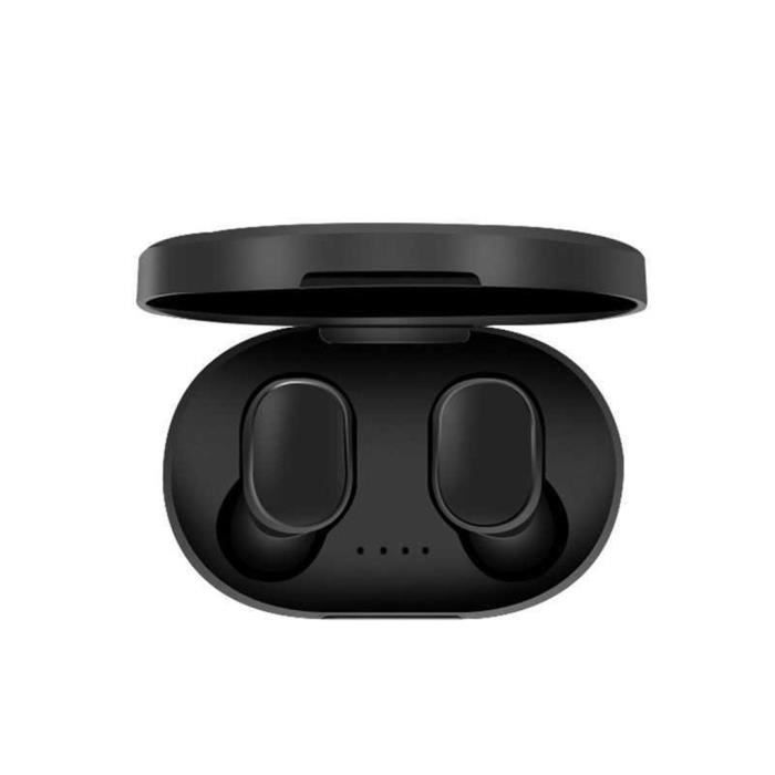 Écouteurs Bluetooth 5.0 A6S Airdots - Redmi - Noir - Étanche - Kit mains libres