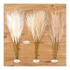 Pampas Grass Artificial Flowers 12 Pieces 48cm Pampas Fluffy Fake Dried Flower Style Decoration DIY 3 Colors
