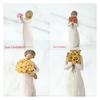 Wood Imitation Carving Intimate Decoration Resin Crafts Home Couple Decoration