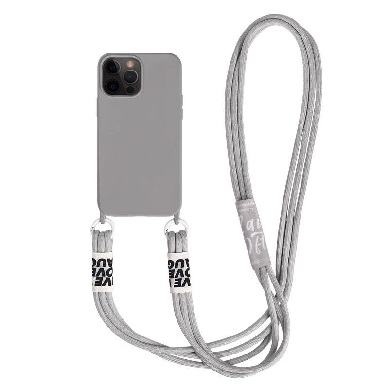 Tpu Crossbody Strap Phone Case For Iphone 15 16 17 Pro Max