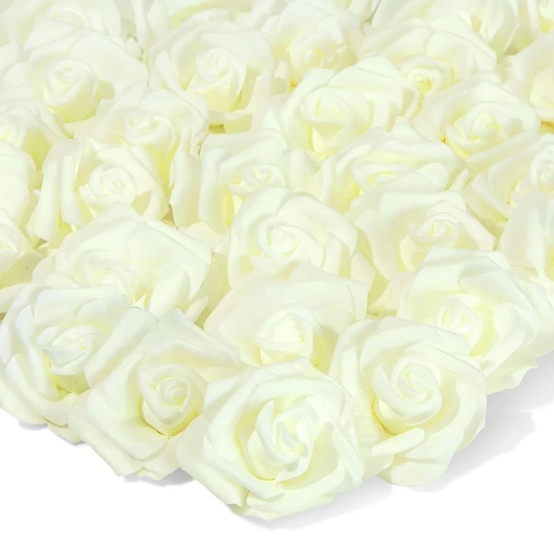 10/20Pcs Artificial Bulk Rose Flower PE Fake Flower for Home Room Dceor Party Halloween Mother's Day Christmas Wedding Decoratio