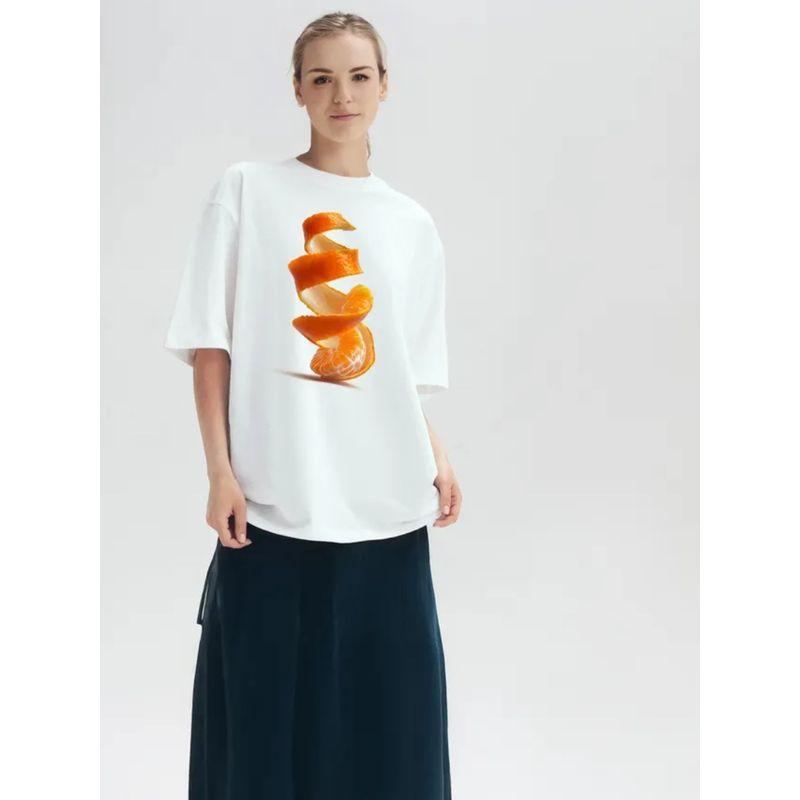 Western Style New Fashion Casual Loose Print Short Sleeve Cotton T-shirt Top Printed T-shirt Top