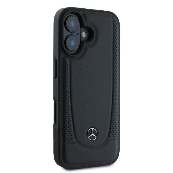 Mercedes Mehcp16Marmbk Iphone16 Plus 6.7 Black/Black Hardcase Leather Urban