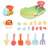 Beach Sand Toys Set with Sand Molds Toddlers Outdoor Dump Truck Car Toy Play Shovels Castle Animal Mold Kids Sandbox Toy for Kid