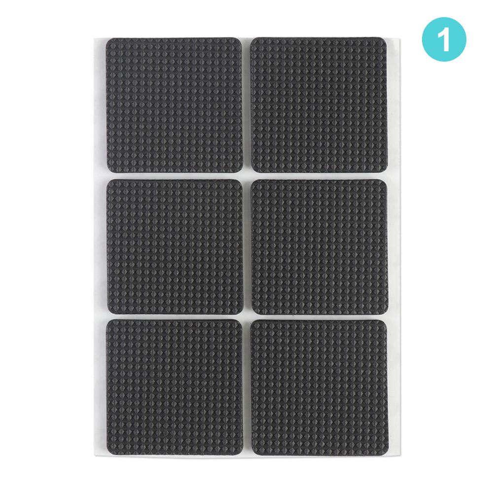 Self Adhesive Furniture Leg Anti Noisy Chair Table Foot Mat Non-slip Mat Bumper Cushion For Chair Table Floor Protector Hardware