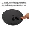 Dog Slow Feeder Nail File Pet Feeder with Fun Interactive Rotatable Cover Treat Dispenser Toy