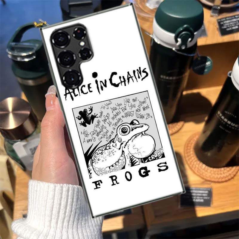 Rock Band Alice In Chains Cases Phone Case for Samsung Galaxy S26 Ultra S25 Edge S24 S23 FE S21 Plus S20 S22 S10 Cover TPU Capa