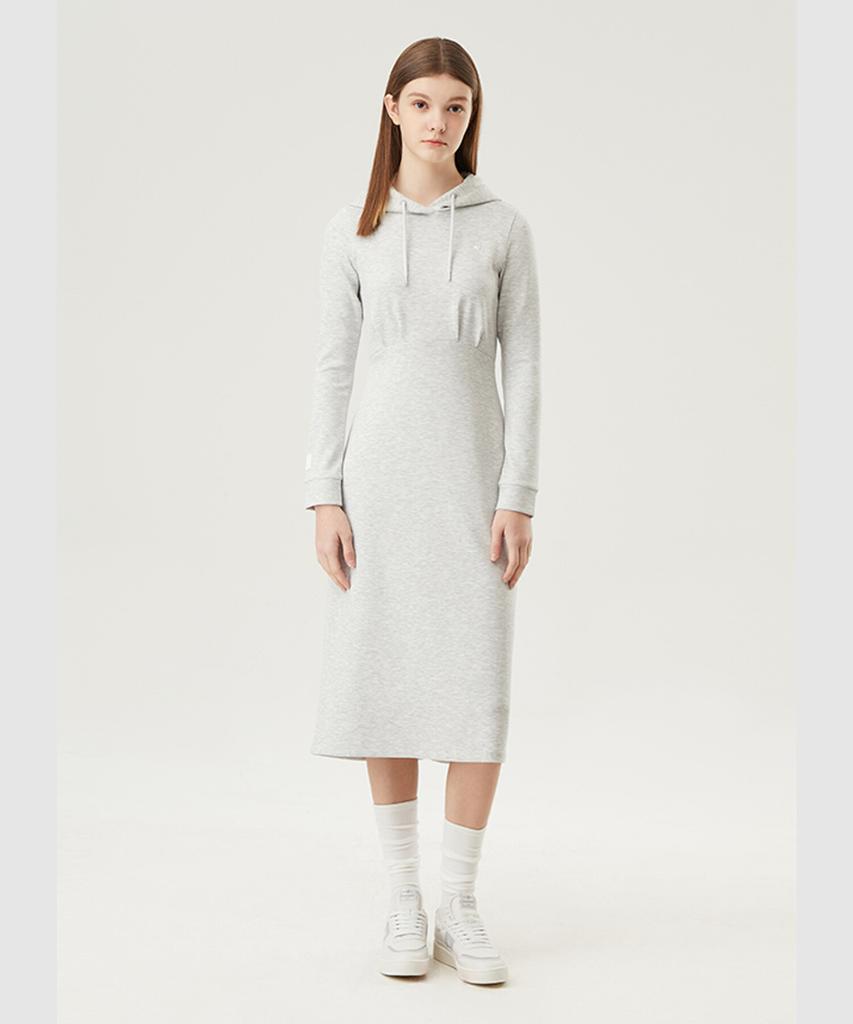 LECOQ Women'S Double Tension Slim Fit Dress Grey (Qp122Oop11)