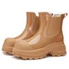 China Professional Manufacture Thick Soled Rain Shoes Durable Rain Shoe Design