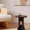 Creative Wooden Coffee Tables Round Side Table Drink Stand Movable Teapoy Sofa Side Table Occasional Stand Home Furniture Accent