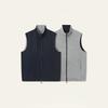 Mens Reversible Lightweight Vest Italian Style Fashion Casual Slim Fit Sleeveless Jacket