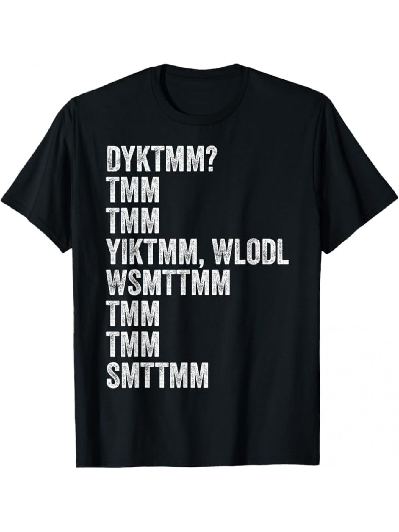 Men S Playful And Nostalgic Do You Know The Muffin Man? (DYKTMM) Lyrics T-Shirt XXXXL