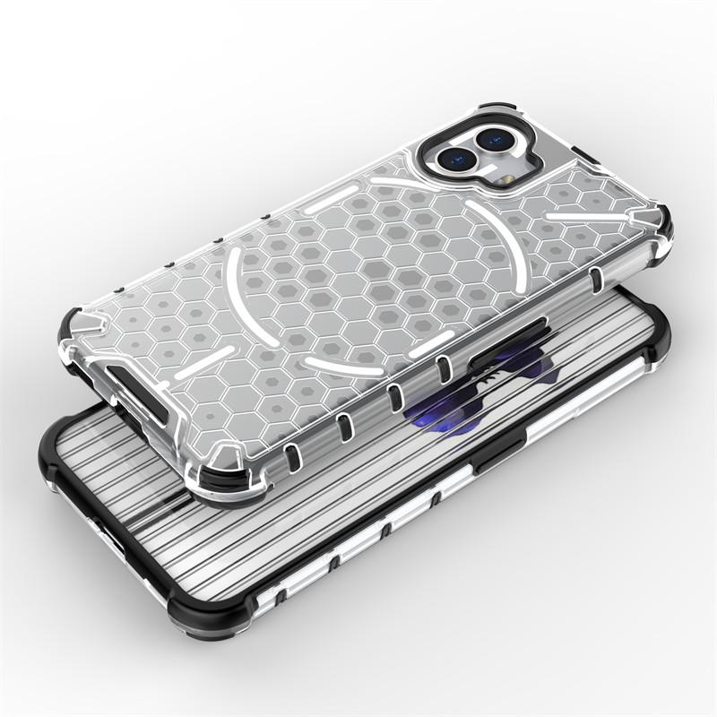 For Funda Nothing Phone 2 Case Nothing Phone 1 2 Cover Shockproof TPU Armor Hard PC Protective Phone Back Case Nothing Phone 2