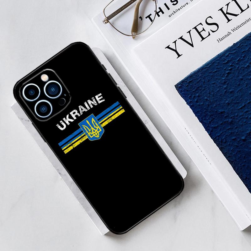 Ukraine Flag Case For iPhone 17 Air 15 14 11 16 Pro Max 12 13 Mini 15 16 Plus 16e Funda Silicone Cover