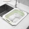 Collapsible Multifunctional Chopping Board Reusable Portable Vegetable Washbasin