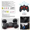 2.4g Remote Control Off-Road Alloy Car with Shock Absorbers, Climbing Fast Car with Music, Lights, and Spray, Children's Electric Rc T