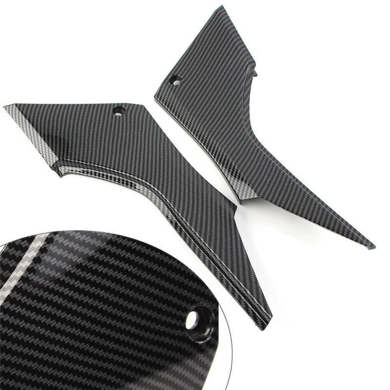 Carbon Fiber Pattern Motorcycle Side Seat Fairing Cowl Panel For Kawasaki Ninja 300 EX300 2013-2017 Spare Parts Accessories-A87Q