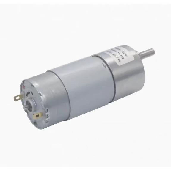 JGB37-555 High Torque Low Speed 12V Electric DC Gear Motor Micro 24V 555 Dc Gearbox Reduction Motor Geared Motor for Robot Arm