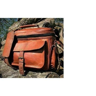 Kožená brašna Messenger pro malý notebook na rameno Dslr 11" nová originální koza