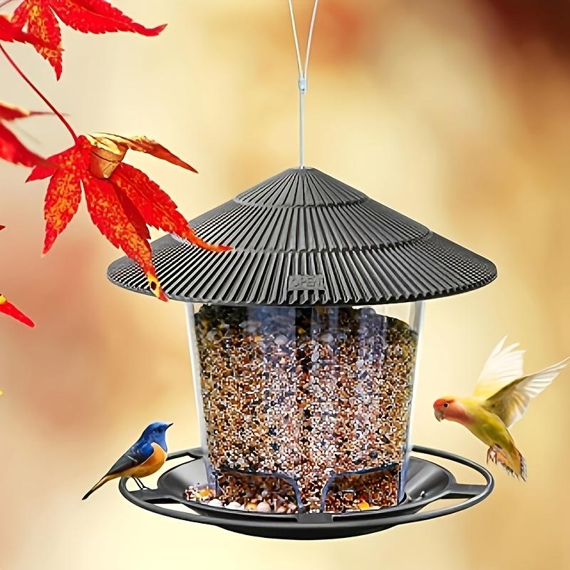 1pcs New Outdoor Garden Hanging Bird Feeder Amazon Cross-border Popular Garden Automatic Hummingbird Feeder