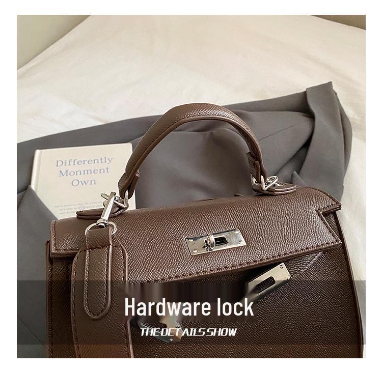 Frühling/Sommer 2025 Damen Luxushandtasche – Kelly-Stil Ein-Schulter Crossbody Kleine Tasche