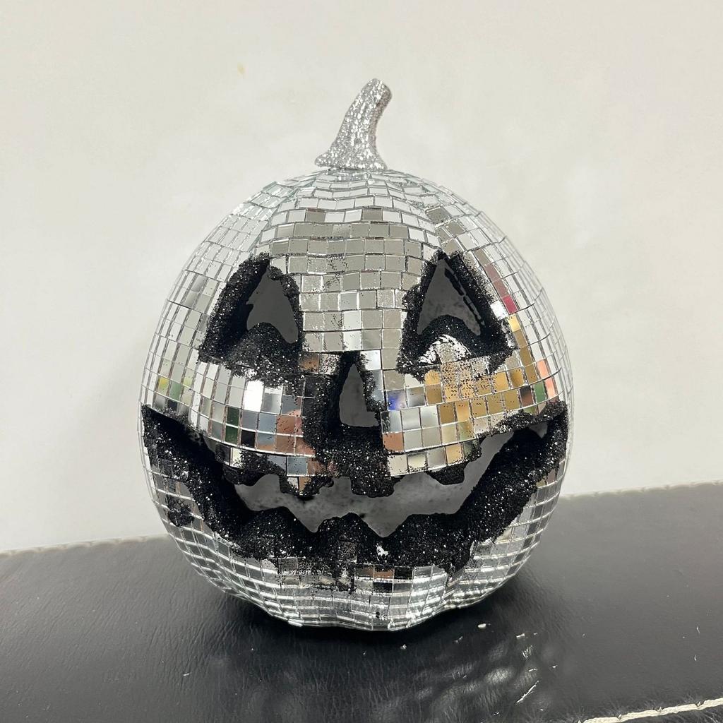 Disco Halloween Pumpkin,Decorative Pumpkin Party Decorations, Halloween Ornaments