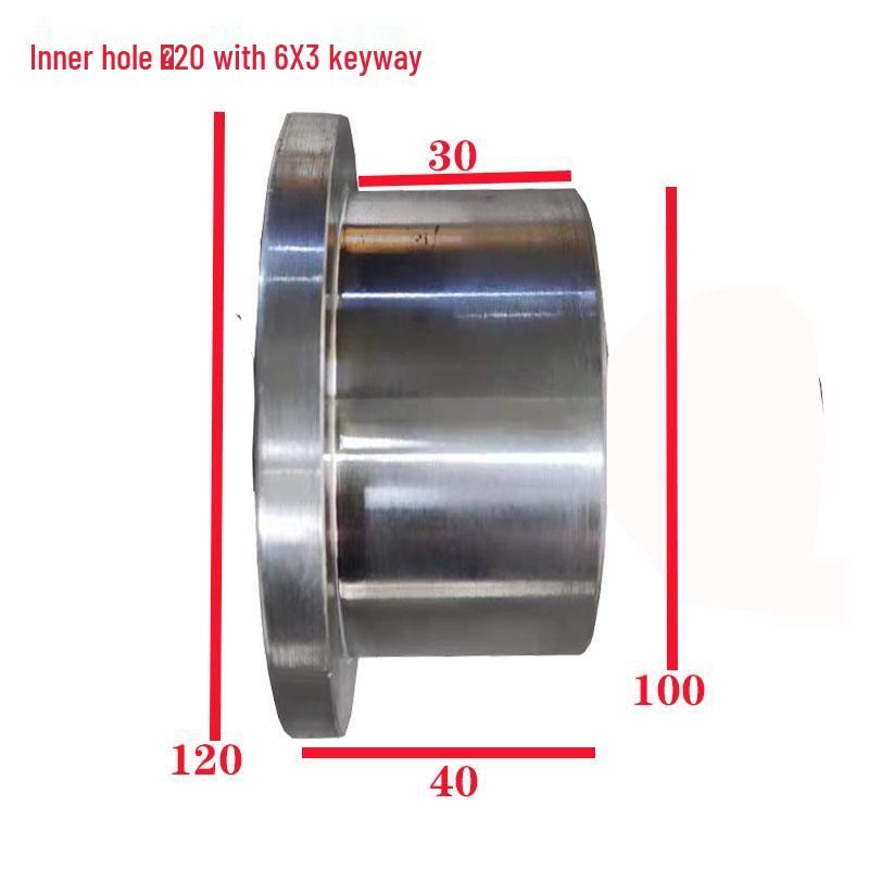 Electric Rail Cart Drive Wheel with Keyway - Internet Celebrity AGV Pulley Train Wheel